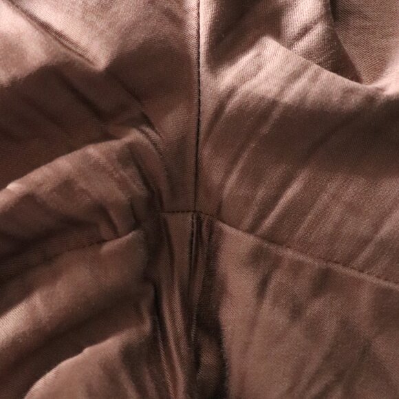 Old Navy Satin Extra High Rise Sz 12 Wide Leg Cargo Utility Barrel Pull On Pants - Picture 10 of 14